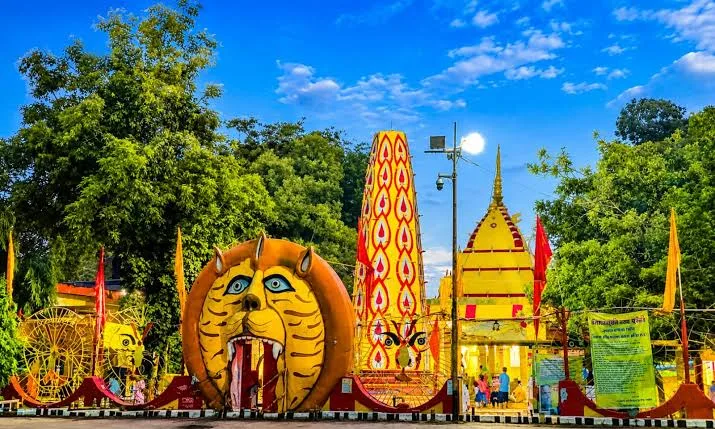 माँ बगलामुखी मंदिर नलखेड़ा शिखर एवं सिंहद्वार